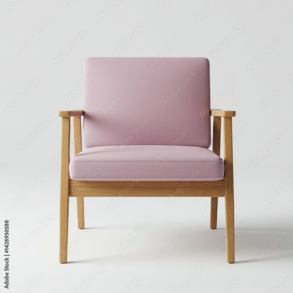 Fototapeta premium armchair on a white background