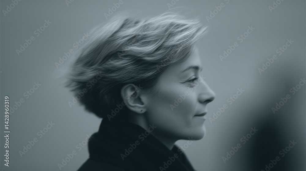 portrait of person from digital society with blurred background featuring any race age or gender portrait of person from digital society with blurred background featuring any race age or gender