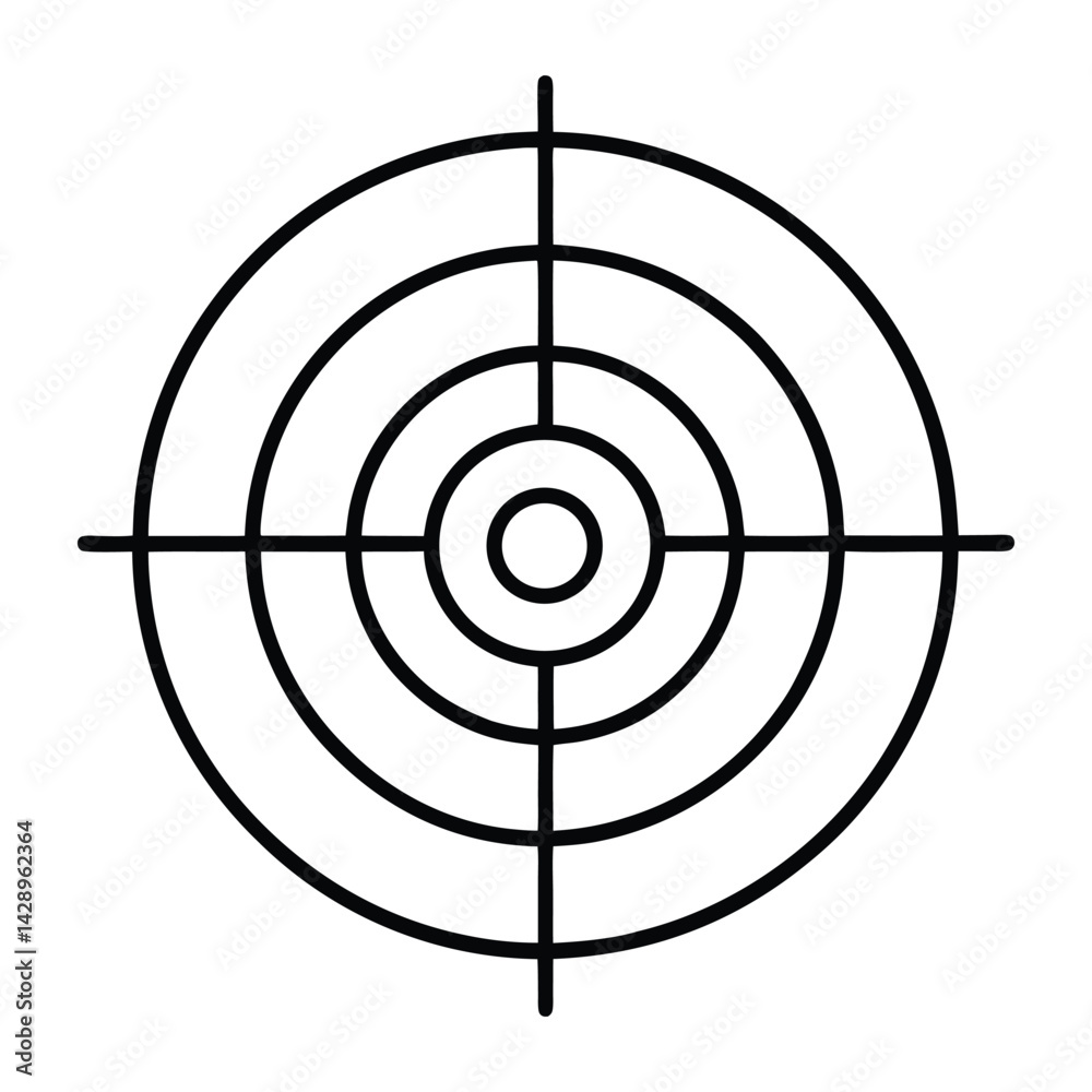target with arrow vector art target with arrow vector art