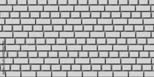 Grey brick wall background. grey stone brick wall seamless background. Seamless Texture Pattern of a Brick Wall. grey bricks wall 3d illustration. Brick wall Texture. wall stone texture background.