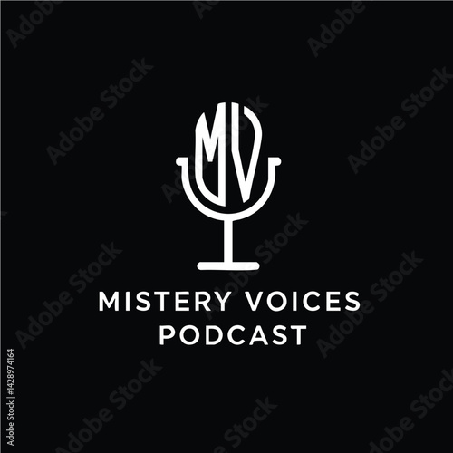 Mystery Voices Podcast Logo

