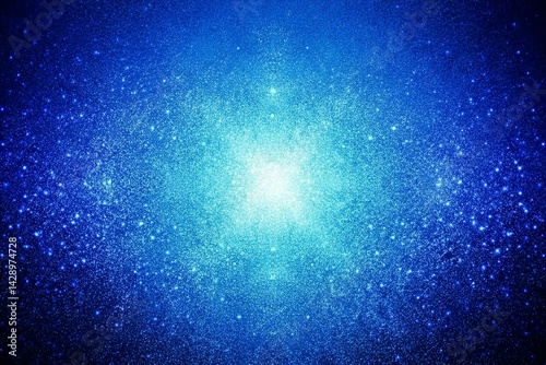 Obraz na płótnie Abstract Blue Texture Background, noise texture effect, large banner copy space ,abstract noise texture banner w salonie