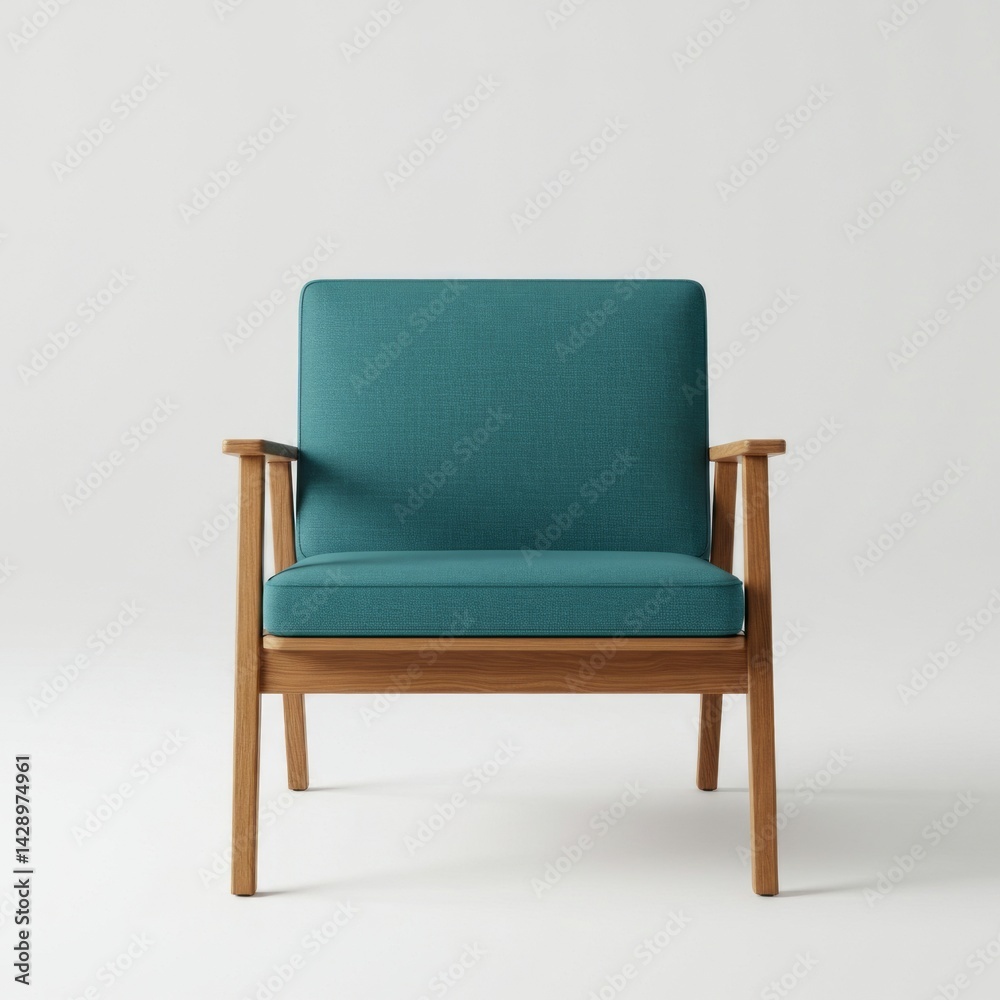 Fototapeta premium armchair on a white background