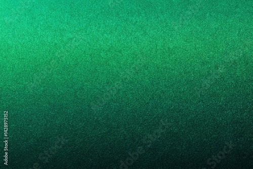Obraz na płótnie Gradient Background in Shades of Green, noise texture effect, large banner copy space ,abstract noise texture banner w salonie