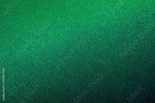 Gradient Background in Shades of Green, noise texture effect, large banner copy space ,abstract noise texture banner