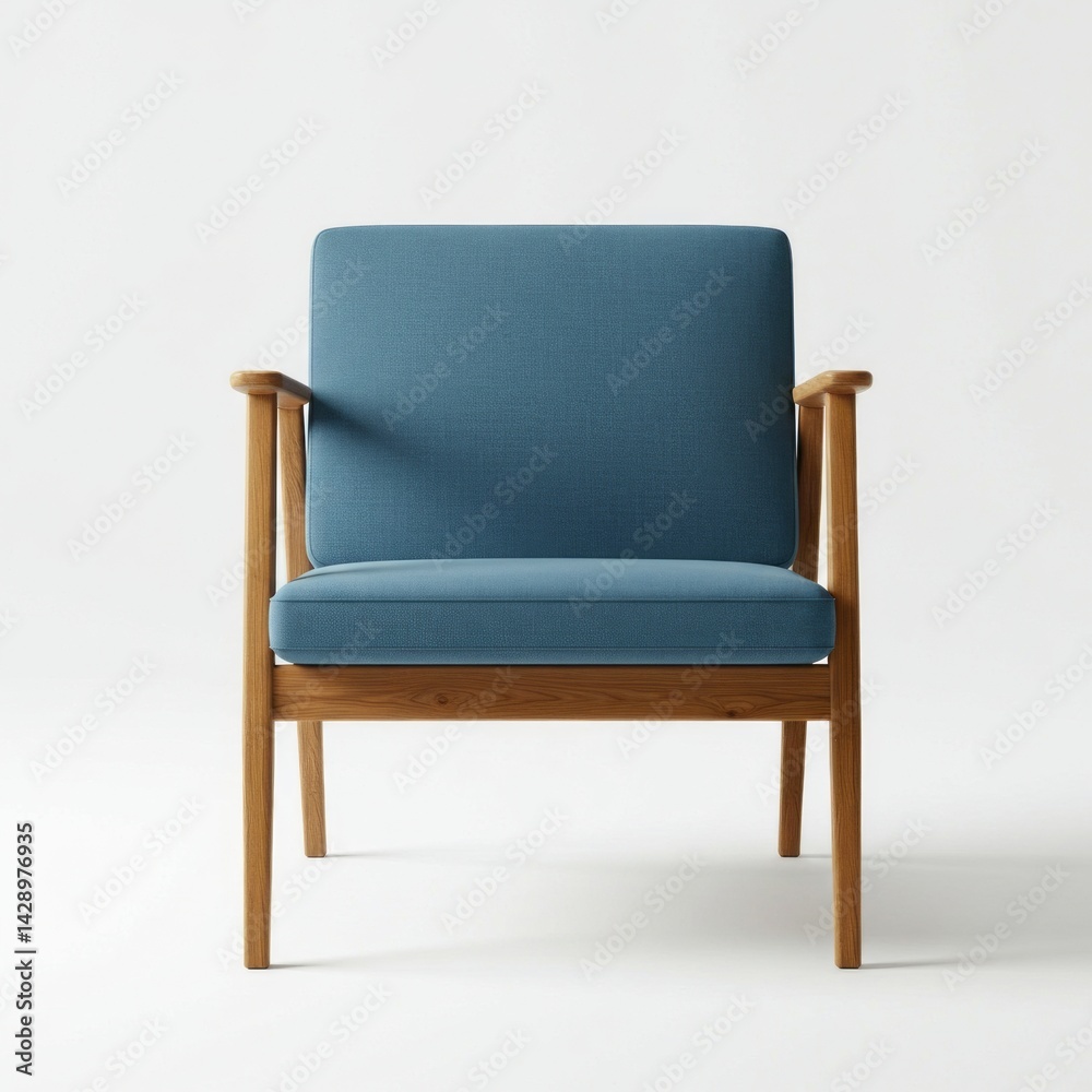 Fototapeta premium armchair on a white background