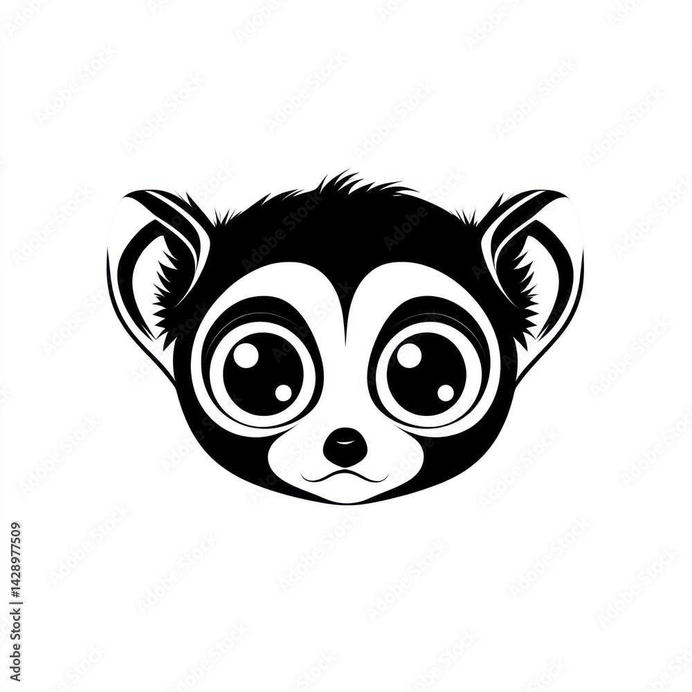 Fototapeta premium Adorable Loris Face