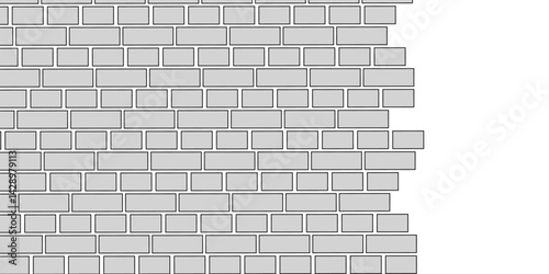 Grey brick wall background. grey stone brick wall seamless background. Seamless Texture Pattern of a Brick Wall. grey bricks wall 3d illustration. Brick wall Texture. wall stone texture background.