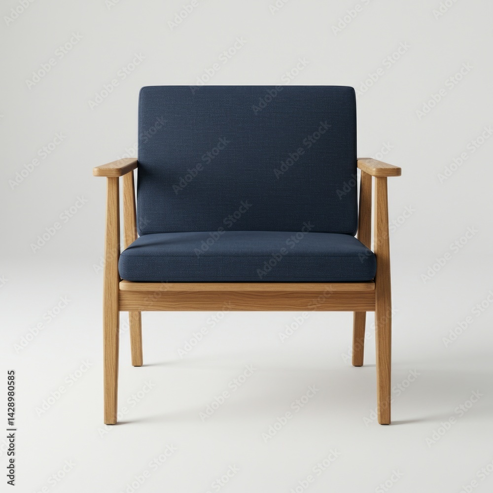 Fototapeta premium armchair on a white background