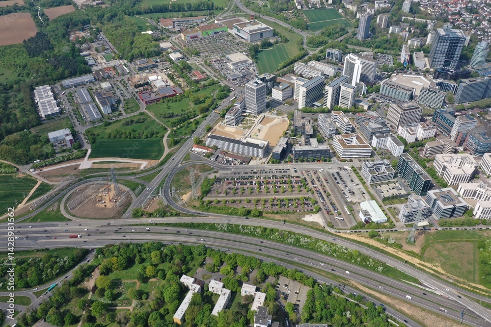 Eschborn Luftbilder | Luftbildaufnahmen von der Stadt Eschborn in Hessen