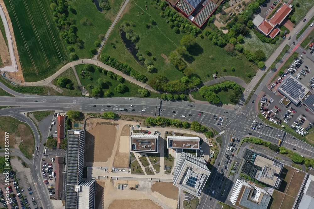 Eschborn Luftbilder | Luftbildaufnahmen von der Stadt Eschborn in Hessen