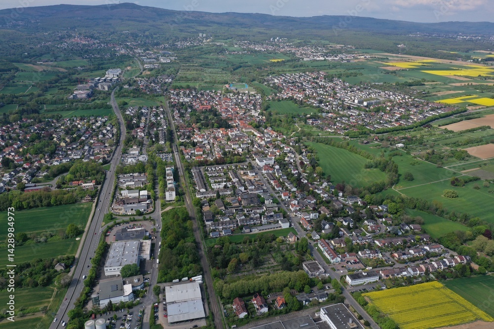 Eschborn Luftbilder | Luftbildaufnahmen von der Stadt Eschborn in Hessen