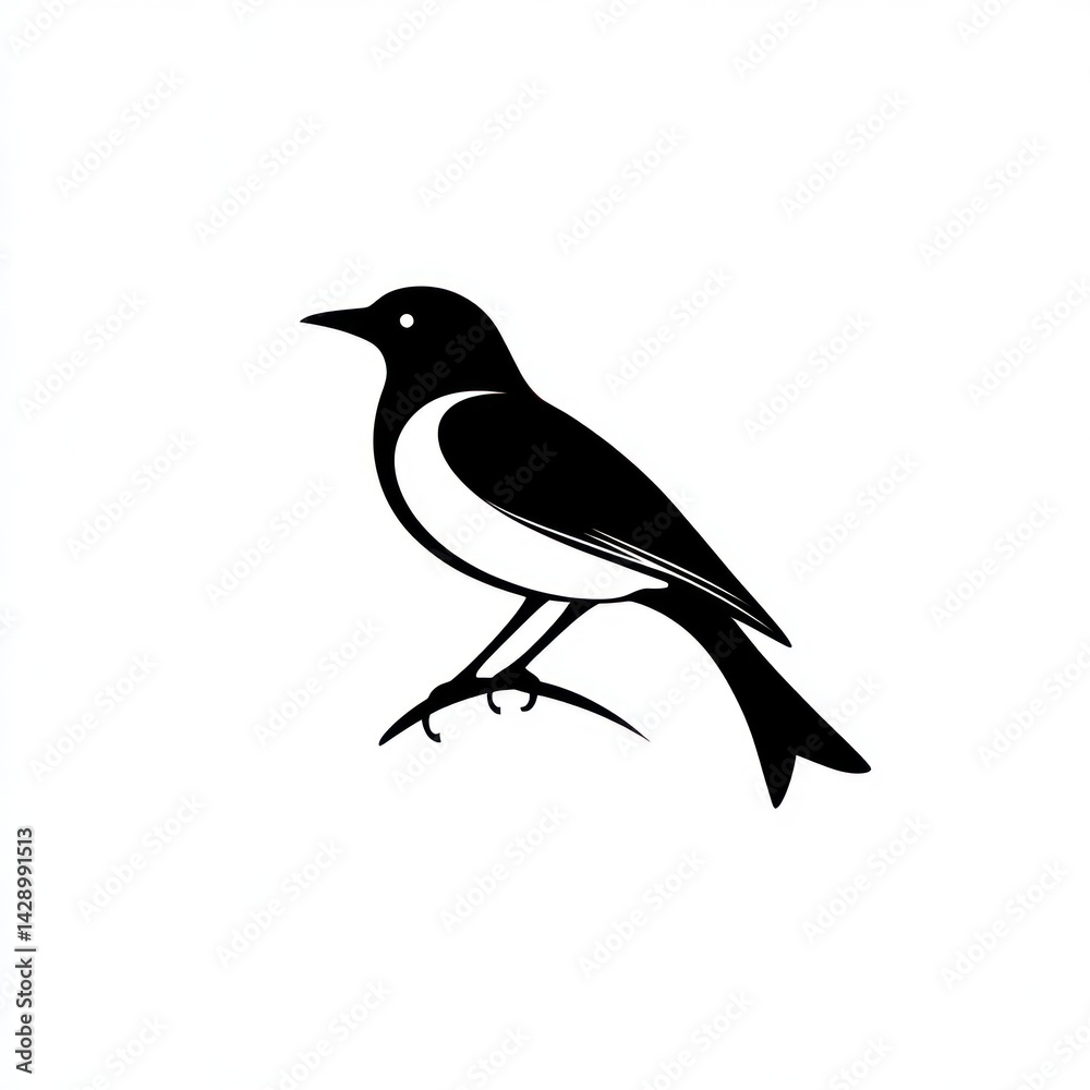 Obraz premium Bird Silhouette Logo