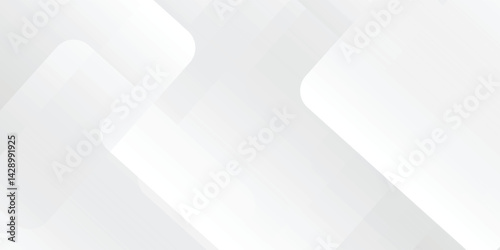 Abstract Geometric modern white and gray color . Modern and Creative Trend design in background eps10