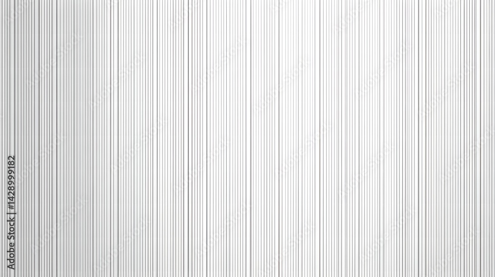 Obraz premium Abstract White Striped Texture with Vertical Lines Background Design