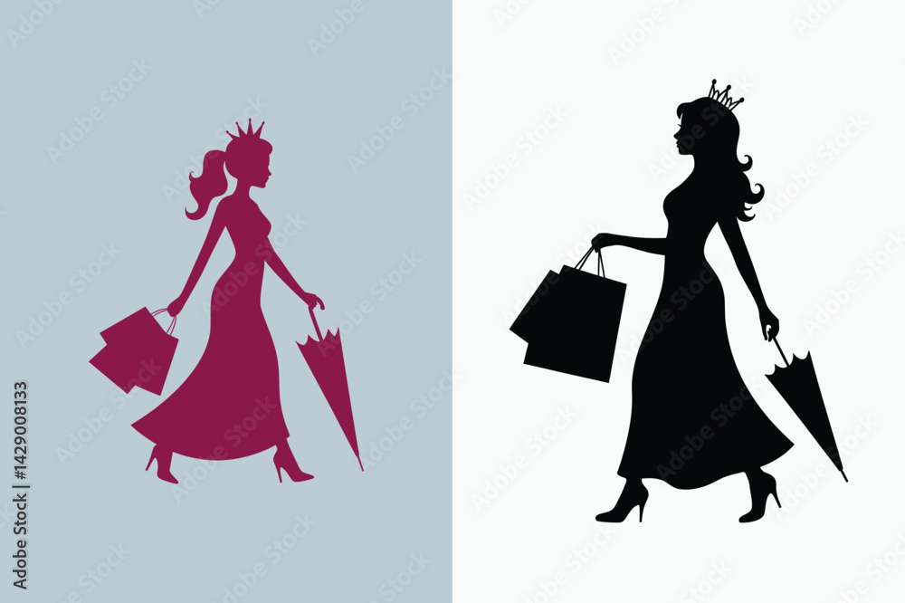 Royalty Fashion and Style Vector Art Royalty Fashion and Style Vector Art
