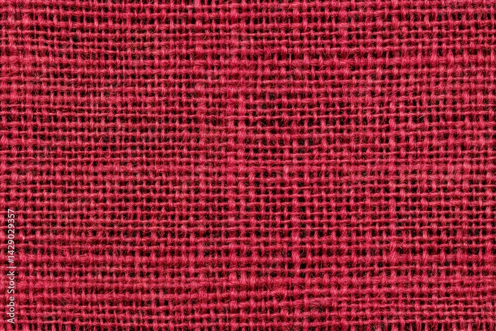 Fototapeta premium red cotton textile repeatable seamless tile pattern