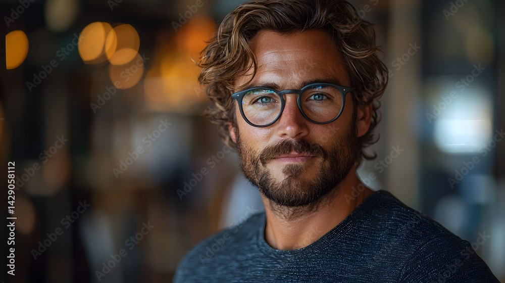 Innovative and creative entrepreneur portrait