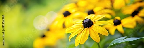 beautiful black-eyed susan flower 