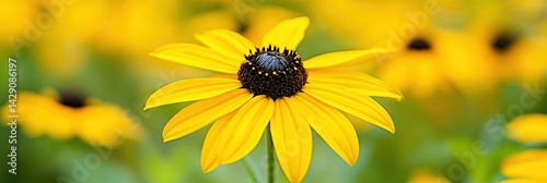 beautiful black-eyed susan flower 