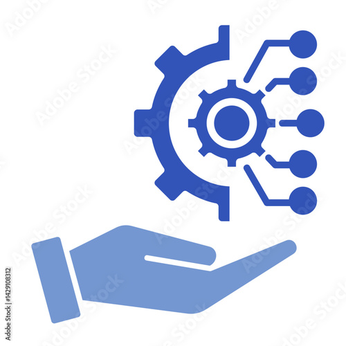 Business Transformation  Icon Element For Design	