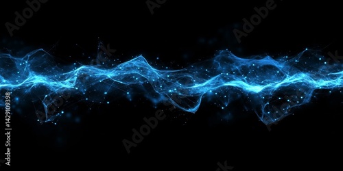 Abstract blue energy waves (1)