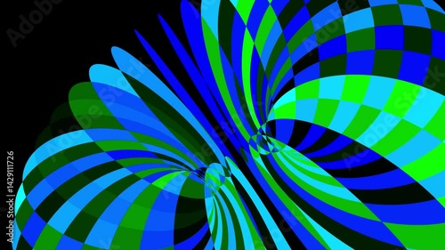 abstract colorful fractal background