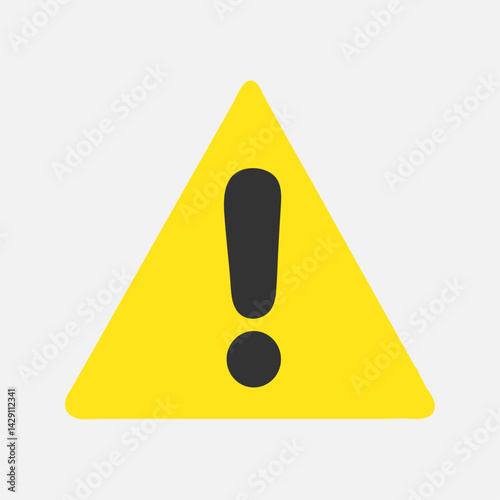Collection of attention vector icons featuring warning signs, alert symbols, exclamation marks, and caution indicators