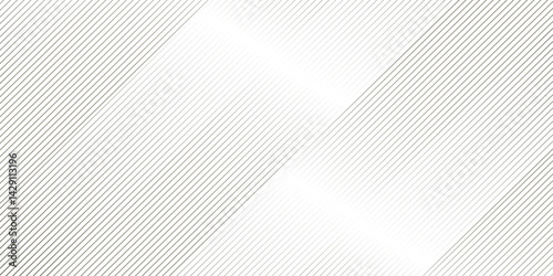 Wallpaper Mural Vector gradient gray line abstract pattern Transparent monochrome striped texture, minimal background. Abstract background wave line elegant white striped diagonal line technology concept web texture. Torontodigital.ca