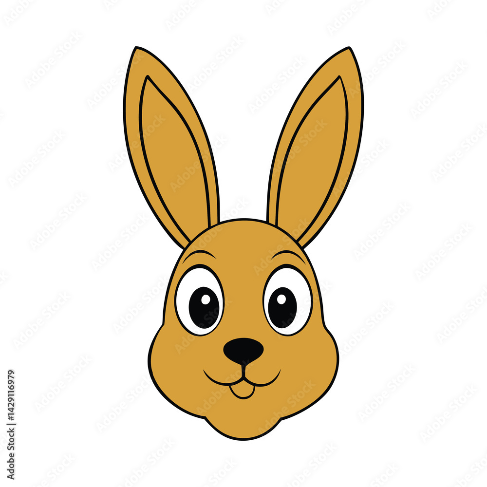 vector illustration of a bunny vector illustration of a bunny