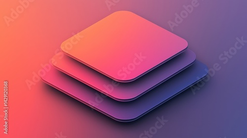 Rounded Corners Rectangles with Gradient Fill