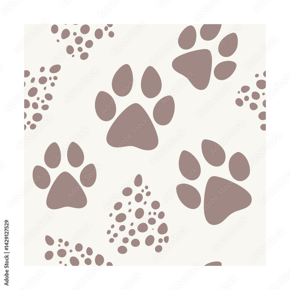 Fototapeta premium Soft Animal Spots Minimal Print, Golden banana leaf line arts, Hand drawn outline design for fabric, print, cover, banner and invitation, Vector illustration