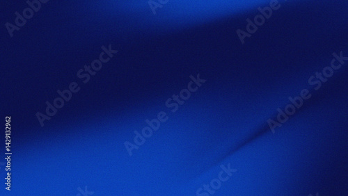 Blue Grainy Background Dark Abstract Noise Texture Poster Banner Design