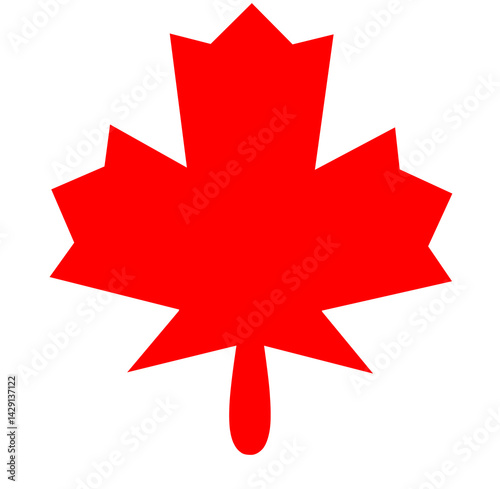 canadian maple leaf, Canada Flag Vector Design ,Canada Country Flag,Maple leaf icon with flat style. Isolated vector maple leaf icon image on a white background.
