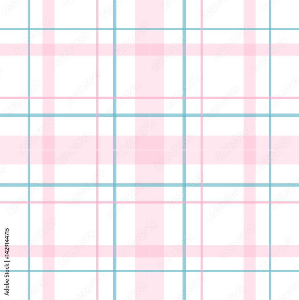 Check plaid pattern in pink. Seamless light pastel houndstooth tartan for dress, jacket, coat, scarf, other modern spring summer autumn winter fashion fabric design. Check plaid pattern in pink. Seamless light pastel houndstooth tartan for dress, jacket, coat, scarf, other modern spring summer autumn winter fashion fabric design.
