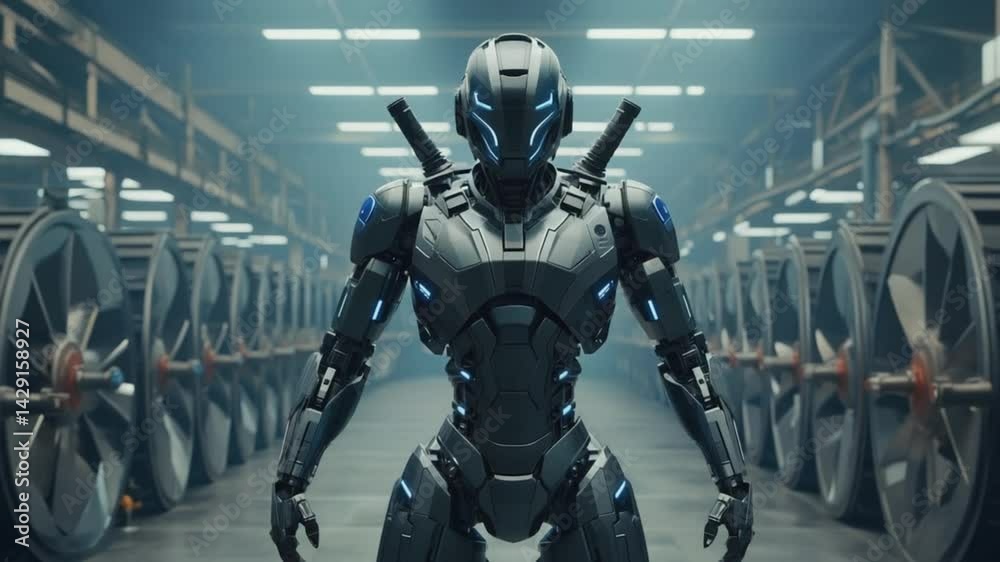 The Advanced Security Robot Designed for Use in an Industrial Environment The Advanced Security Robot Designed for Use in an Industrial Environment