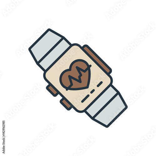 health condition icons isolated on White Background. Flat style design