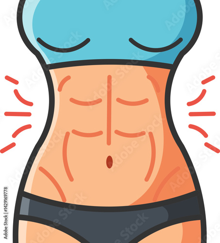 Flat Belly & Fitness Body icon