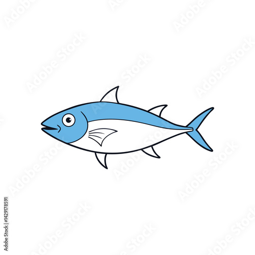tuna fish vector