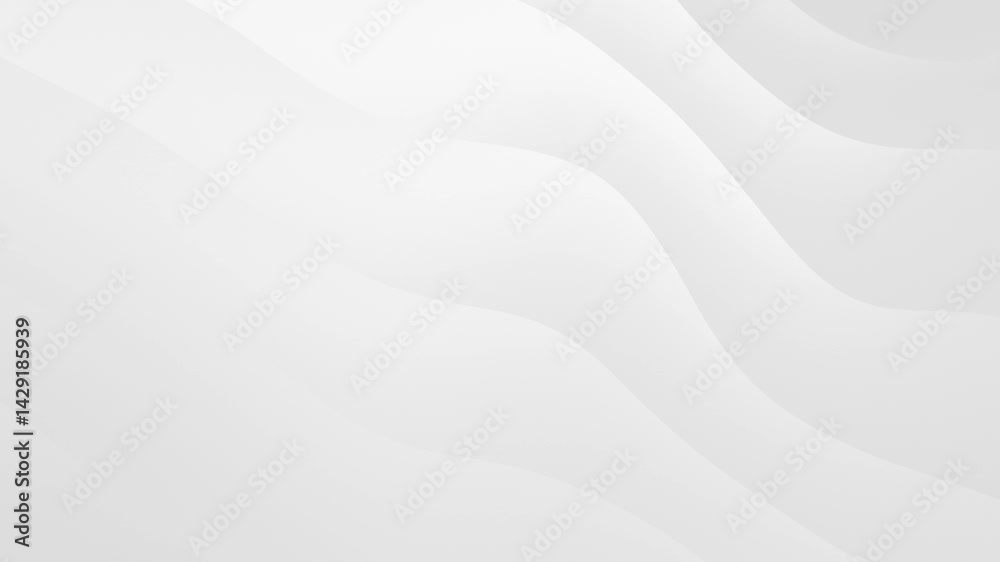 Animación abstracta de ondas y curvas en movimiento suave y fluido, con un gradiente colorido y una estética minimalista, moderna y premium.