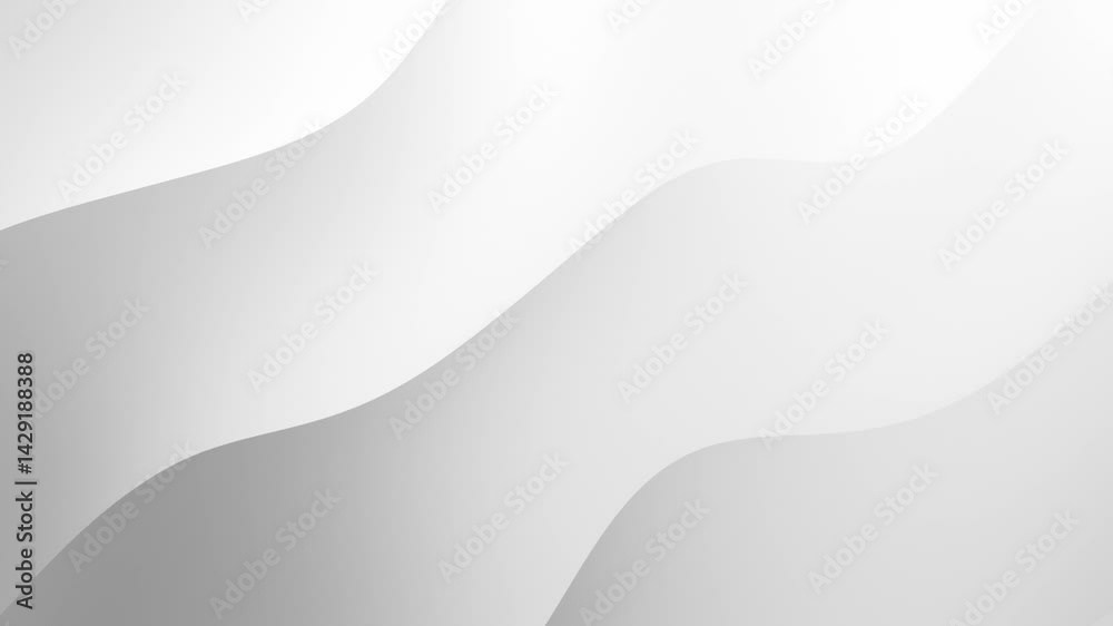 Animación abstracta de ondas y curvas en movimiento suave y fluido, con un gradiente colorido y una estética minimalista, moderna y premium.