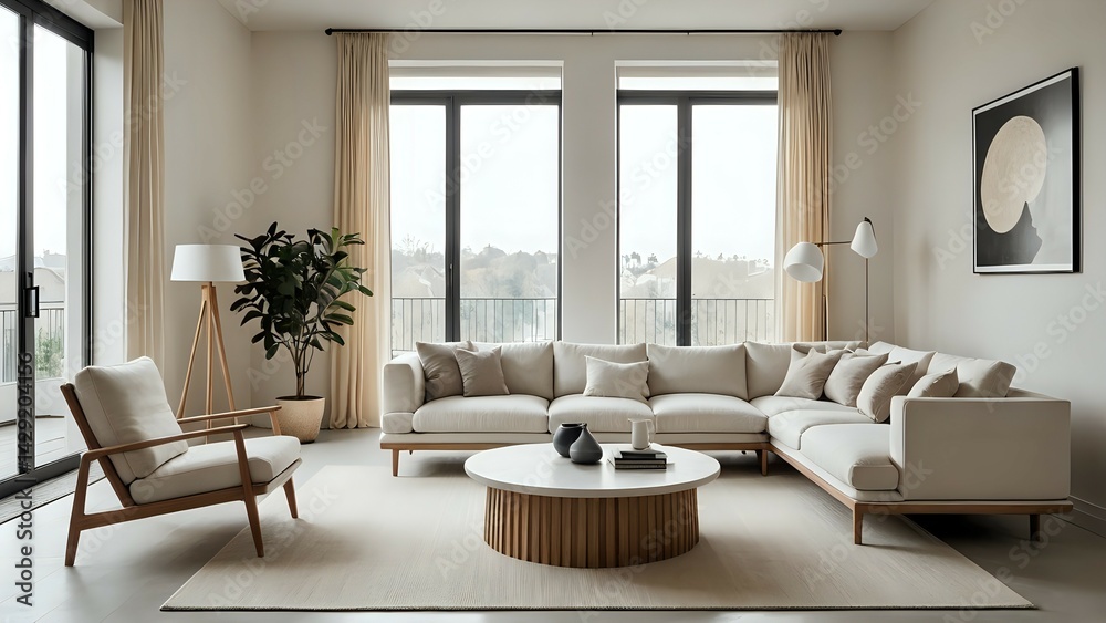 Fototapeta premium Modern Serenity