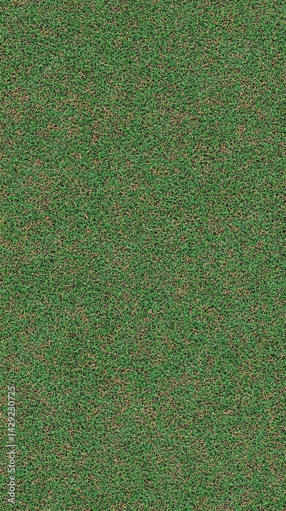 Fototapeta premium Detailed Green Grass Texture Seamless Pattern Background