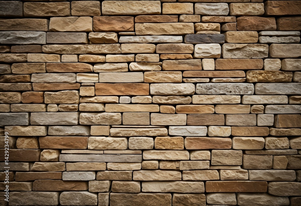 Obraz premium A brick wall with a black background.