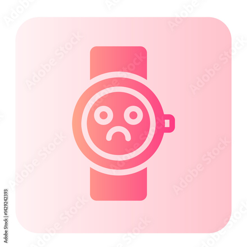 smartwatch gradient icon