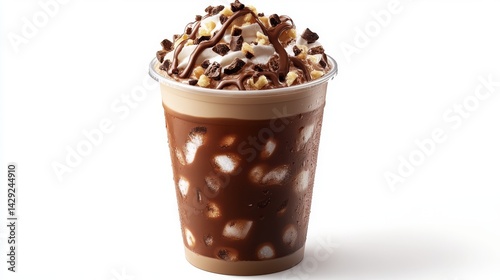 Decadent Chocolate Marshmallow Iced Coffee: A Tempting Treat
