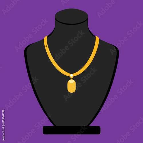 gold necklace and earrings with diamonds