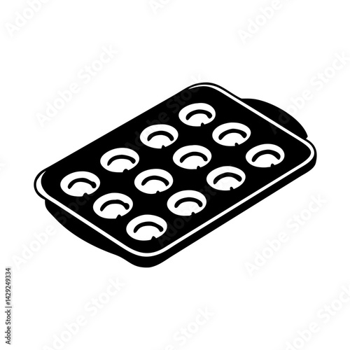 baking sheet icon, baking sheet silhouette vector illustration-Editable Vector Art of baking sheet,baking sheet vector