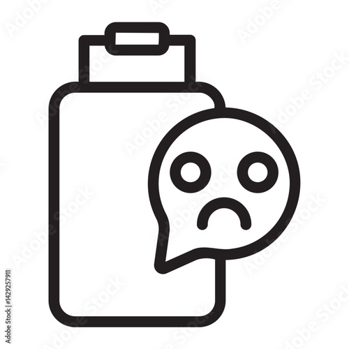 no travelling line icon