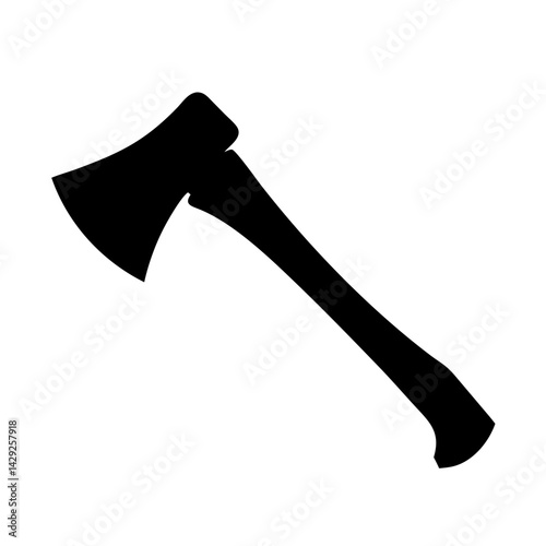 hatchet icon, hatchet silhouette vector illustration-Editable Vector Art of hatchet,hatchet vector
